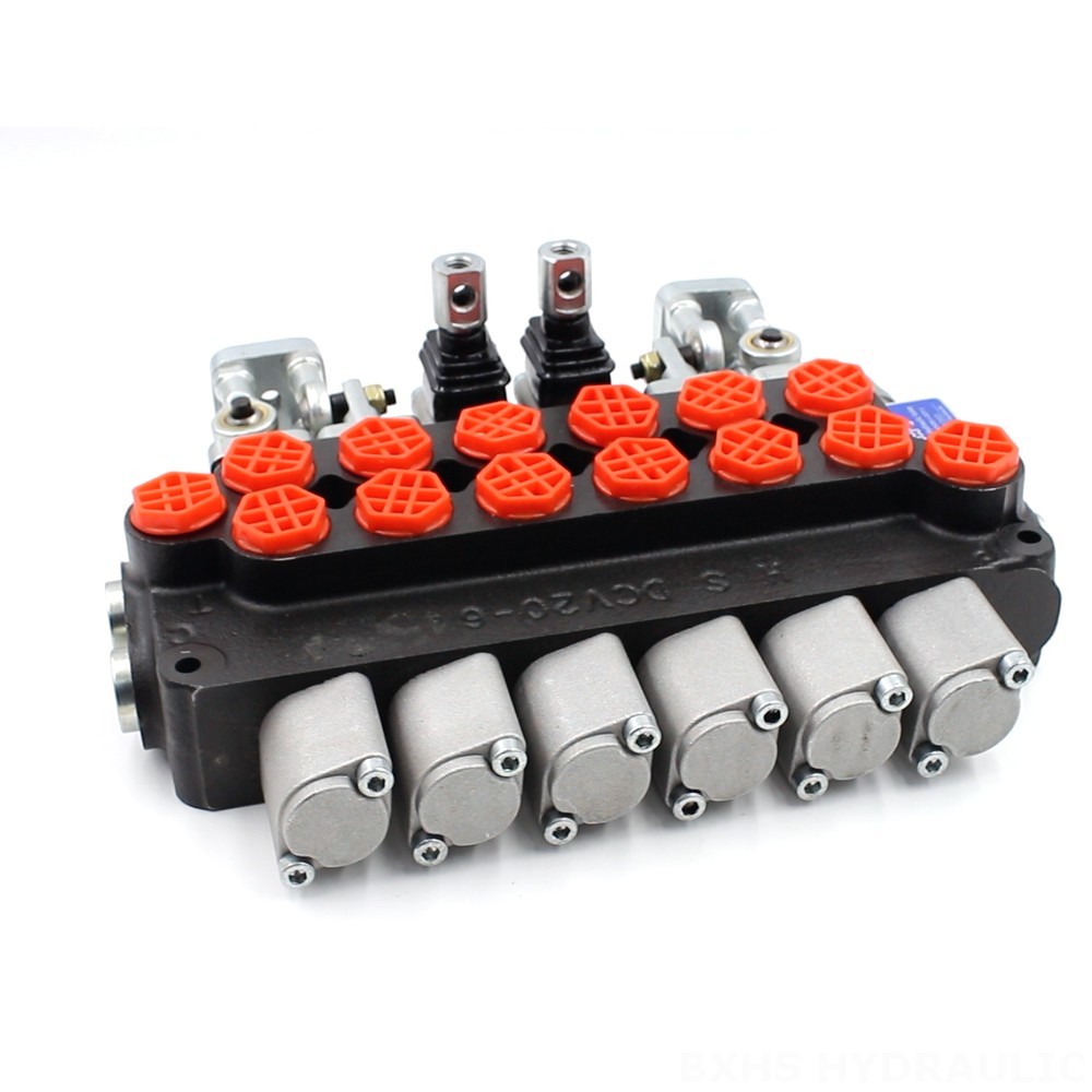 Tractor Hydraulic Valve 6 Spool Monoblock Directional Valve | Manufacturer & Global Supplier image